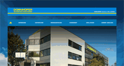Desktop Screenshot of dornhoefer.de
